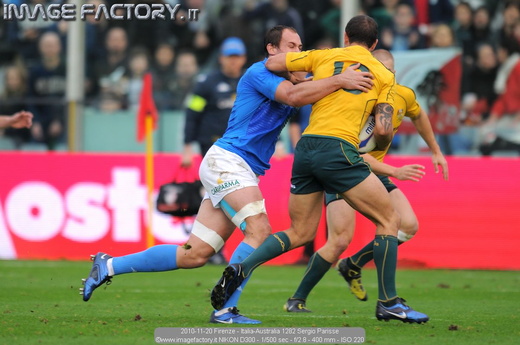2010-11-20 Firenze - Italia-Australia 1282 Sergio Parisse